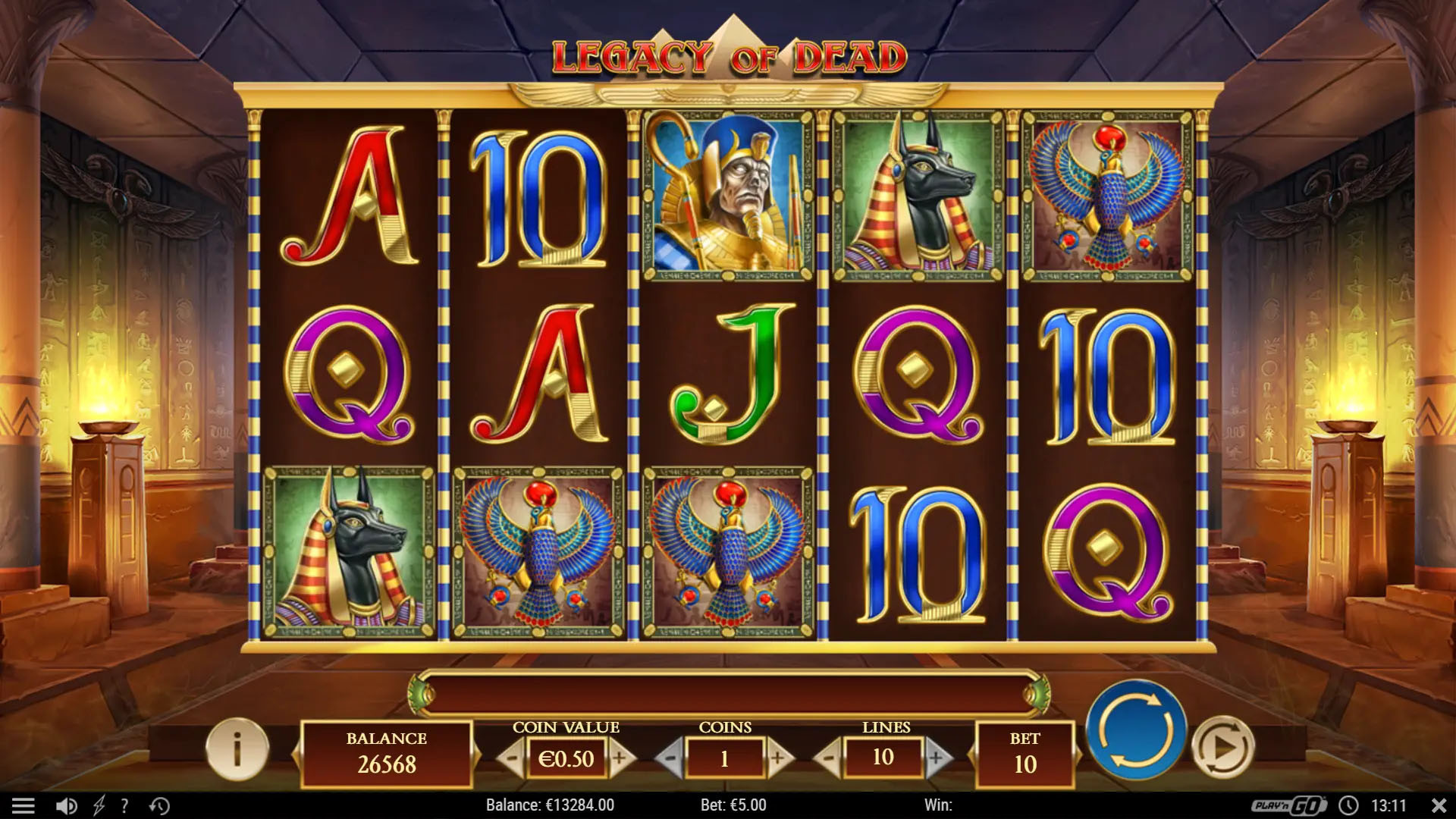 Legacy of Dead slot image