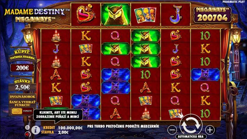 Madame Destiny Megaways slot image
