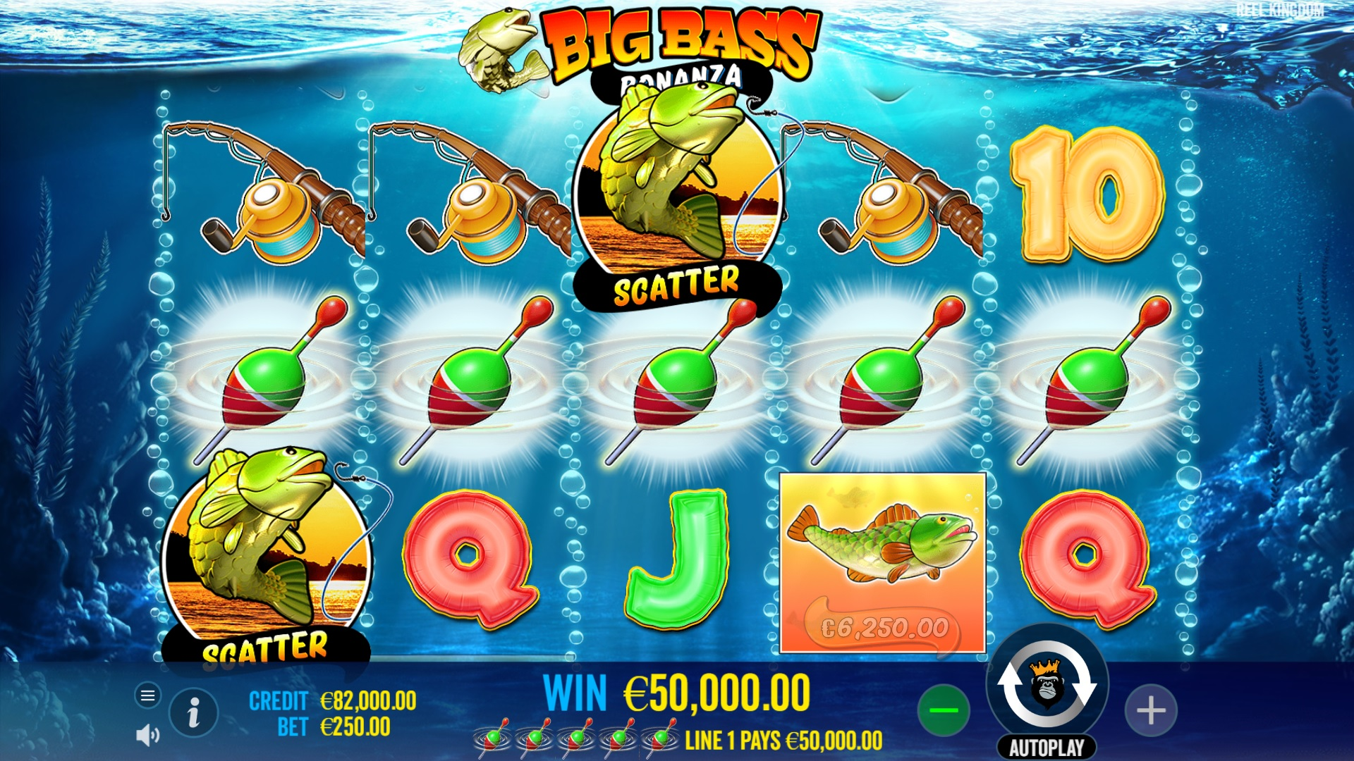 Big Bass Bonanza slot image